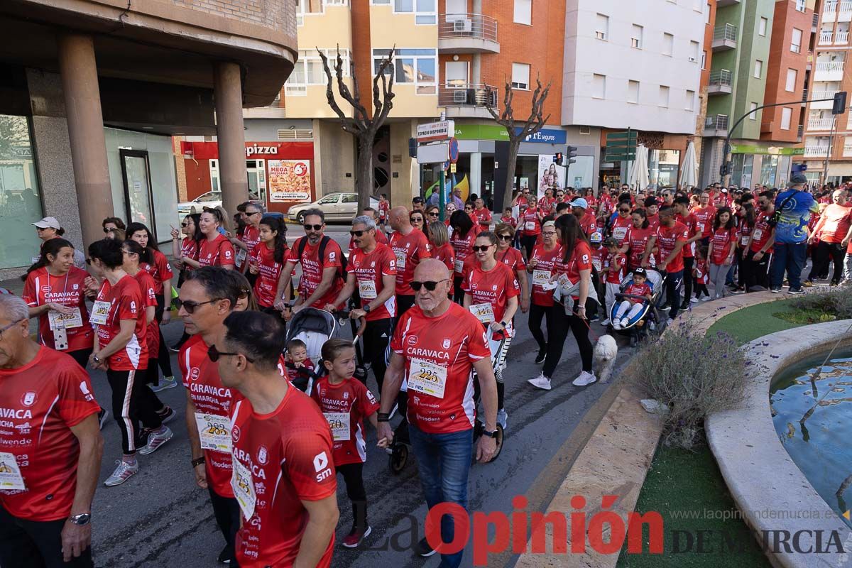 Marcha de la ONG Delwende en Caravaca