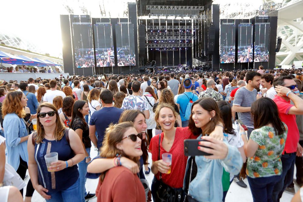 Últimos conciertos del Festival de Les Arts, en València.