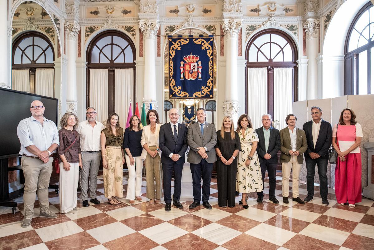 Presenatación del acuerdo entre el Ayuntamiento y la Universidad de Málaga