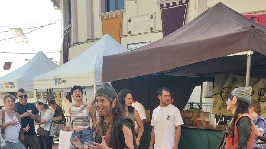 Alcalá de Ebro revive el Siglo de Oro con su tradicional mercado cervantino