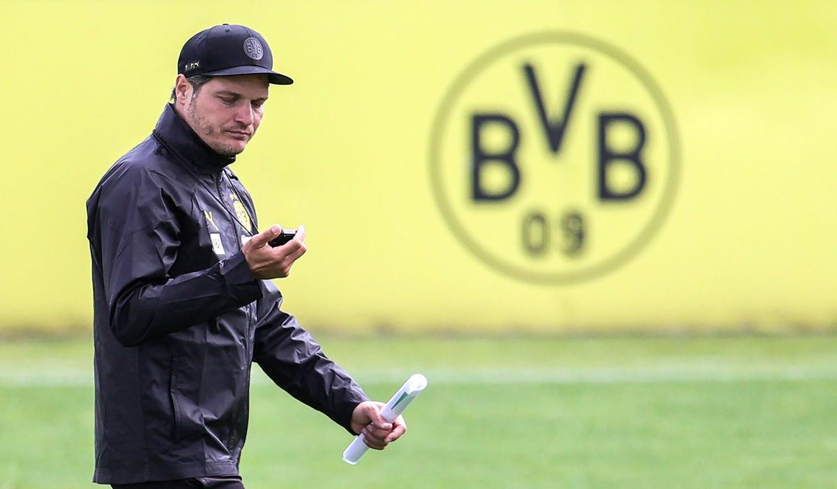 Edin Terzic, durante su etapa en el Borussia Dortmund.