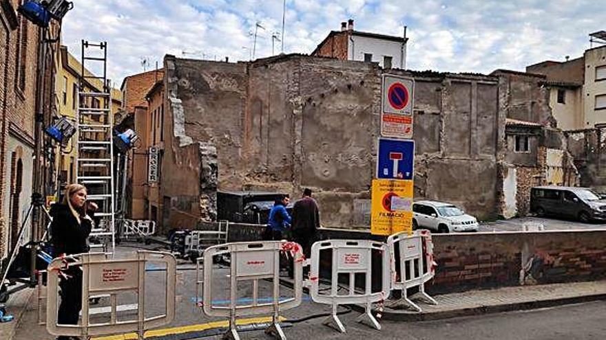 «Hache» torna a l&#039;Anònima, ahir amb Marc Martínez i Adrian Grösser en el rodatge