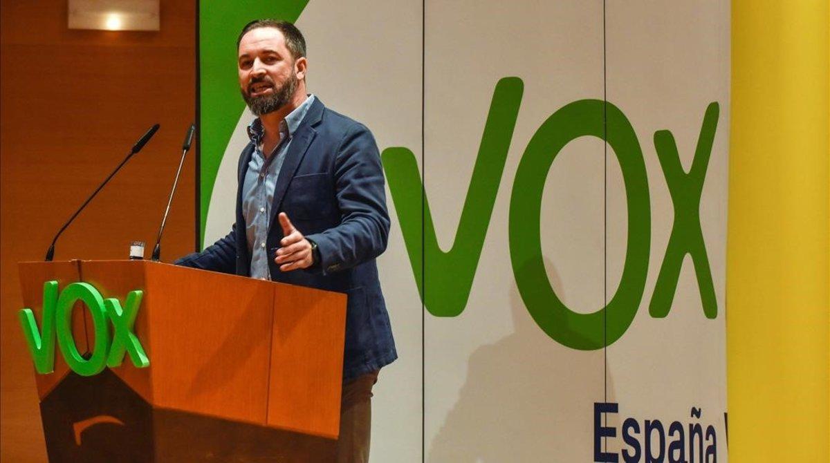 zentauroepp45731994 graf423  bilbao  03 11 2018   el presidente de vox  santiago190131135152