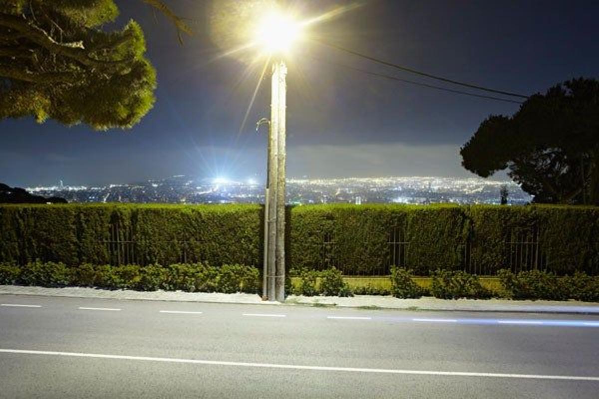 El Tibidabo ofrece una magníficas vistas sobre la ciudad.