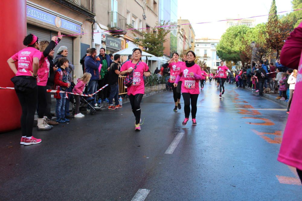 FOTOS de l''arribada de la Cursa de la Dona