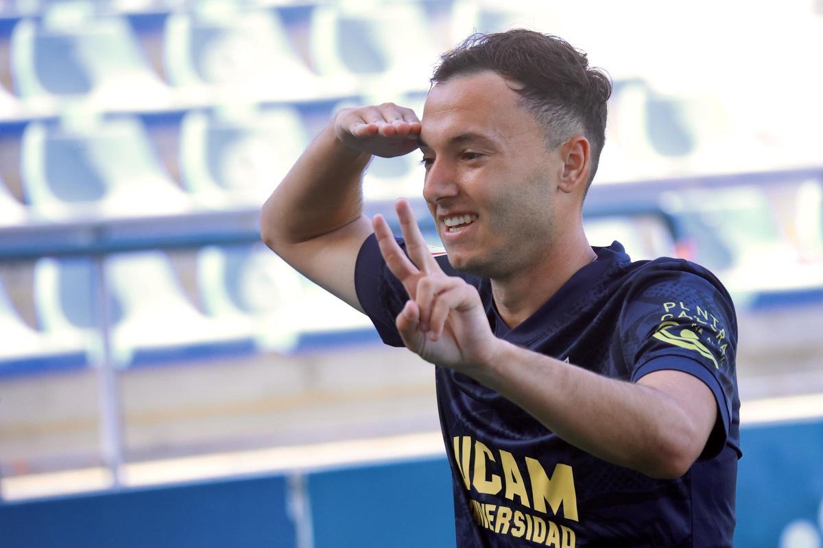La victoria del UCAM Murcia frente al Recreativo de Huelva, en imágenes