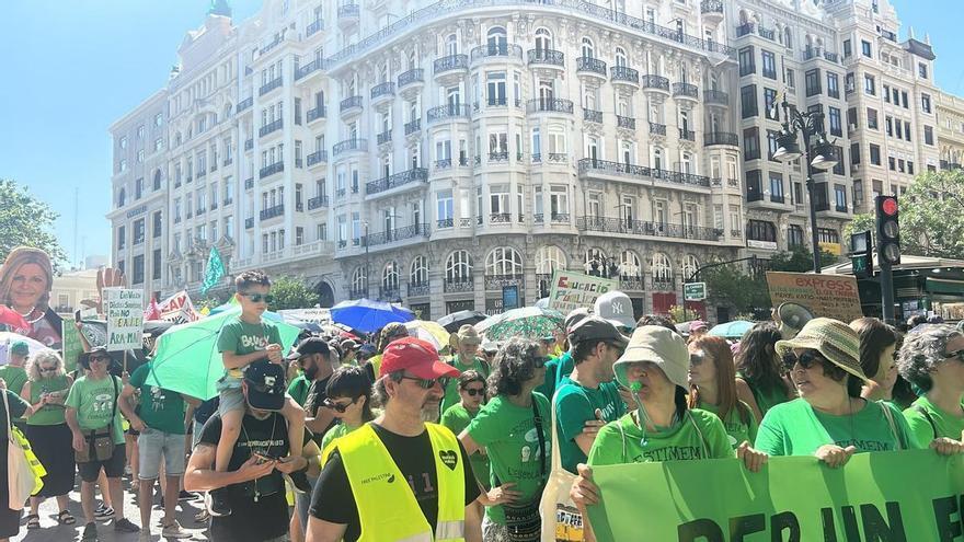 Última hora de la huelga indefinida de profesores en la Comunitat Valenciana