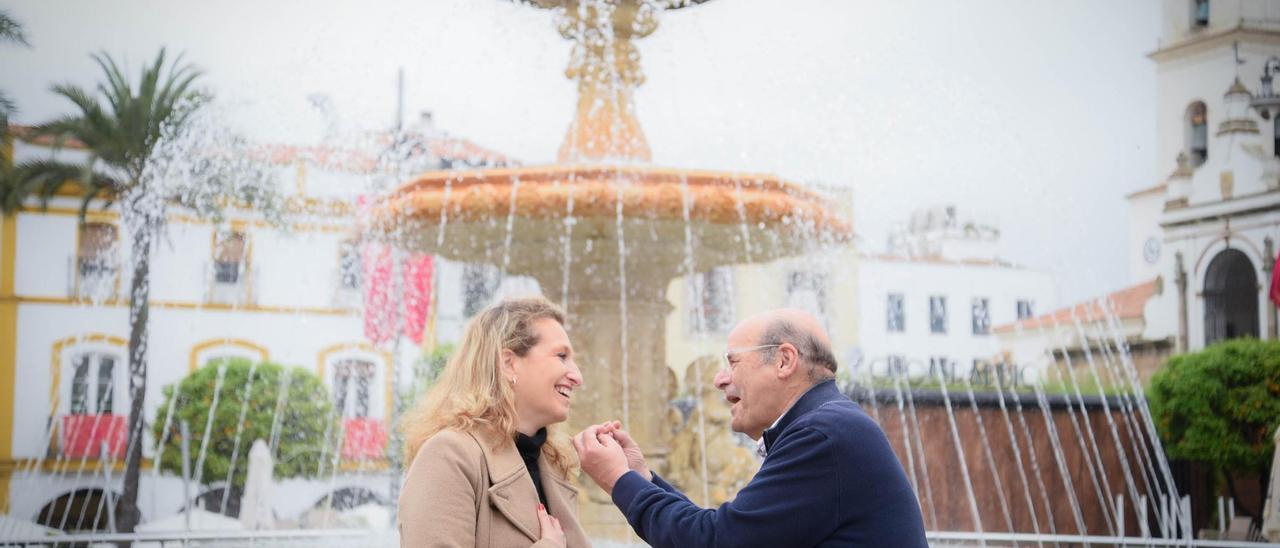 María Isabel Rodríguez Palop con Manuel Vargas.