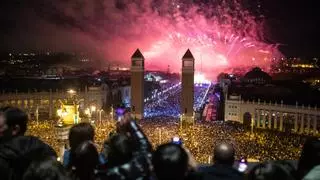 Barcelona despedirá el 2023 con una fiesta de drones en Montjuïc, sin la Font Màgica