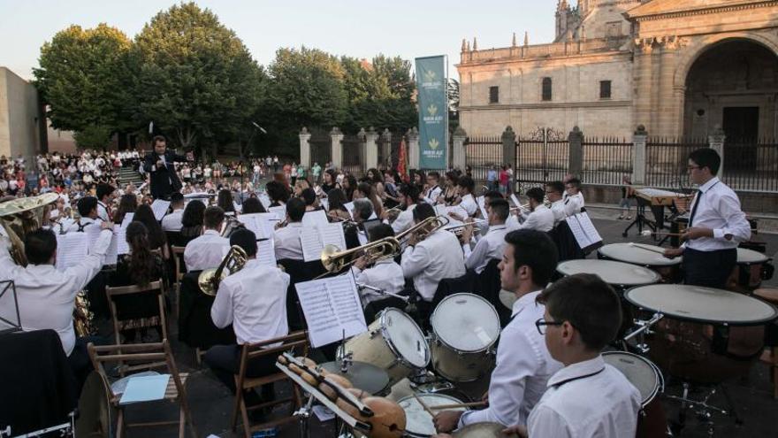 Un concierto de la Banda de Música de Zamora