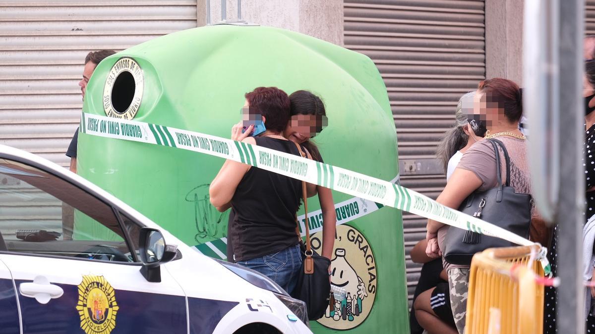 Escenas de gran nerviosismo tras la muerte del vecino de Algueña.