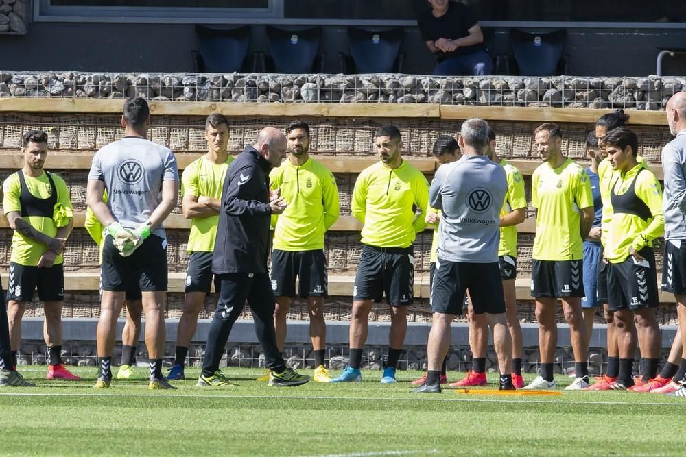 Entrenamiento de la UD Las Palmas