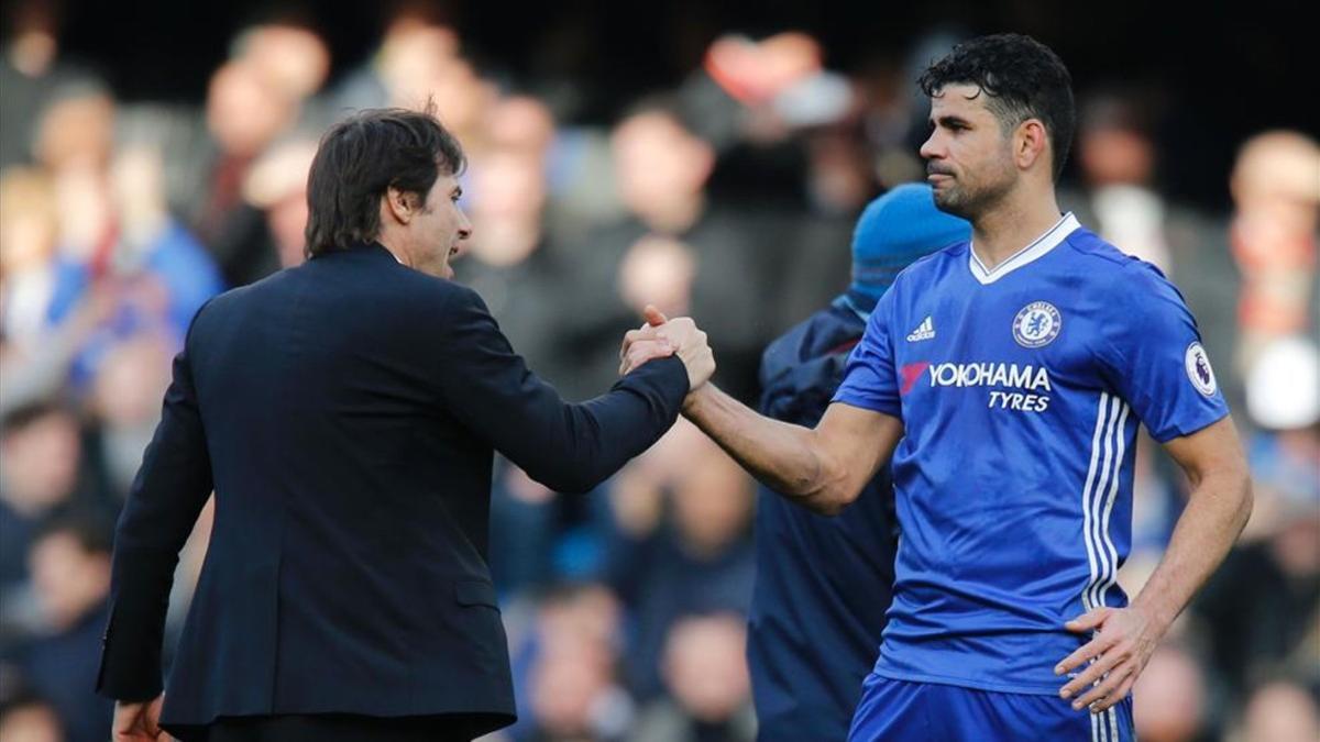 Diego Costa se lo pondrá difícial a Antonio Conte si permanece en el club hasta enero