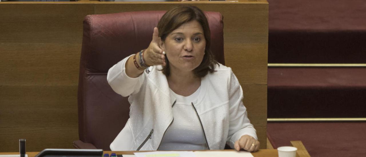 La presidenta de los populares valencianos, Isabel Bonig.