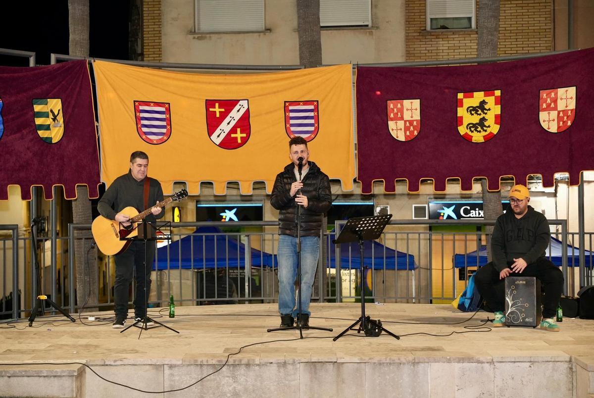 Una actuación musical.