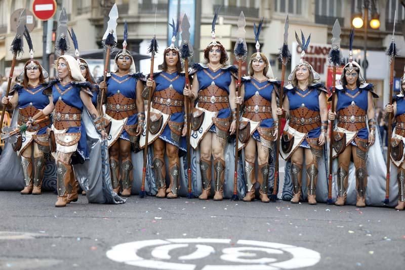 Actos del 9 d'Octubre: Desfile de Moros y Cristianos