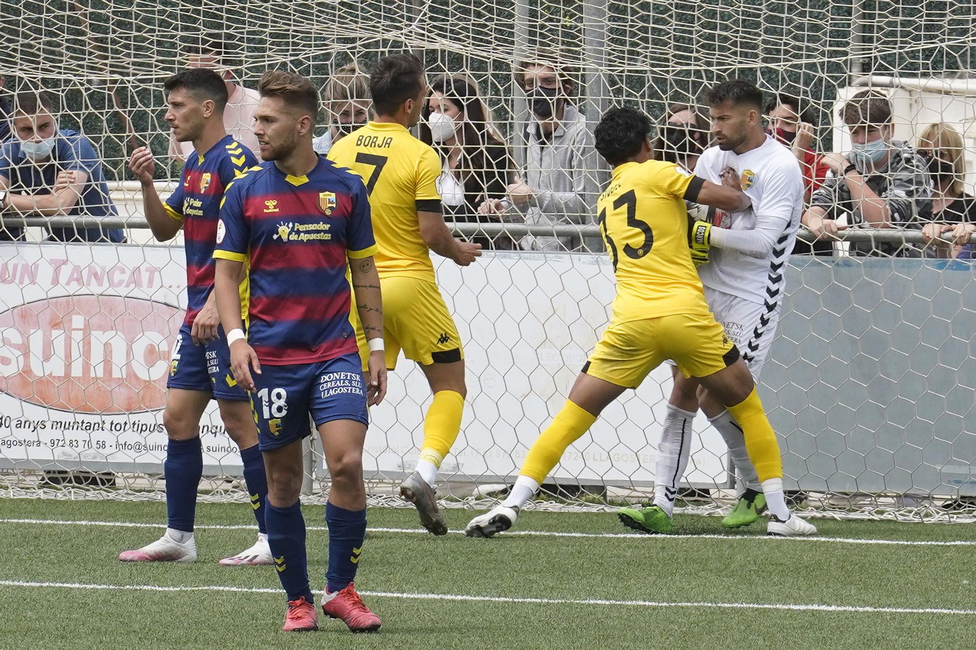 El Llagostera és de Primera RFEF (3-3)