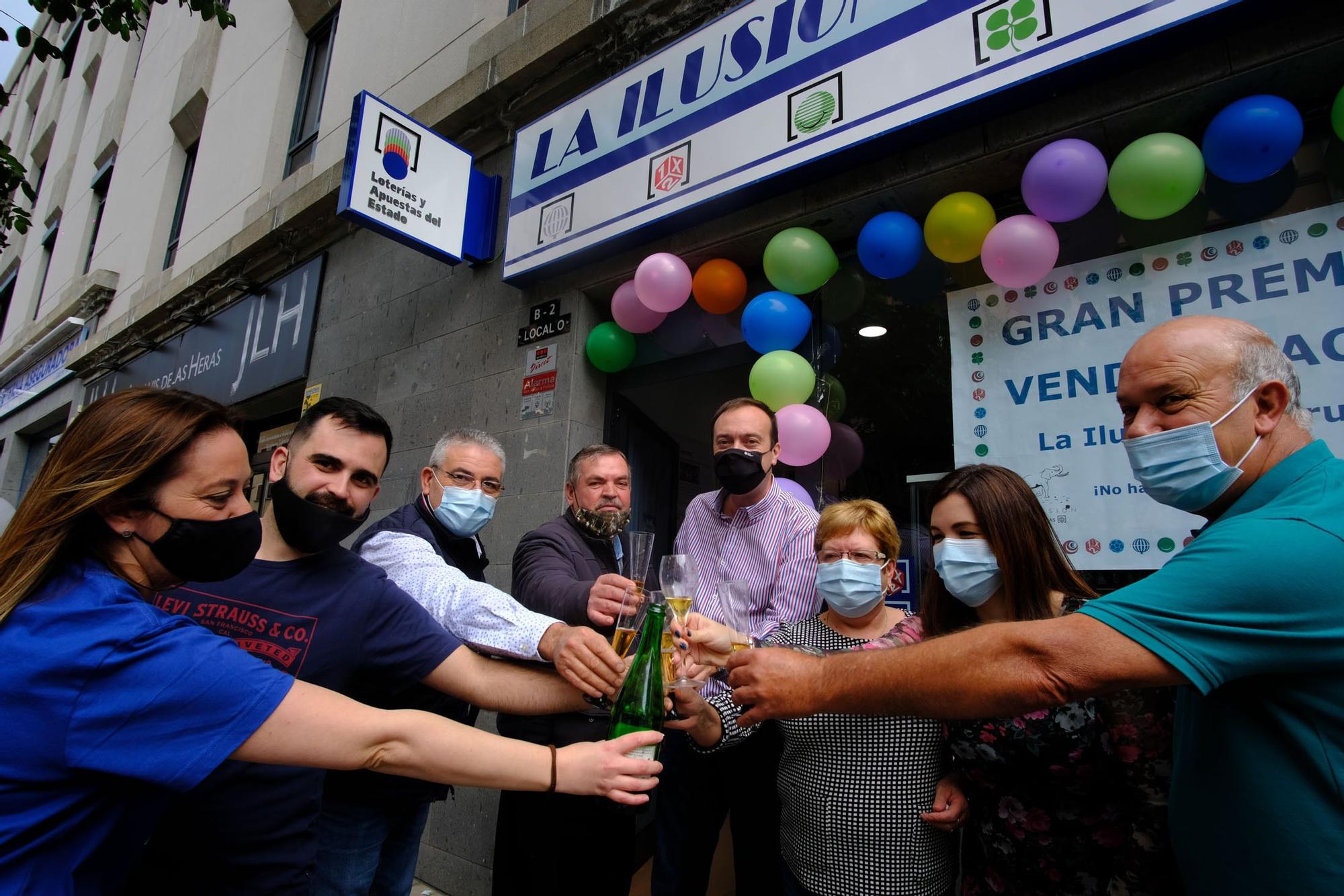 Celebración de la Lotería del Niño en Gran Canaria