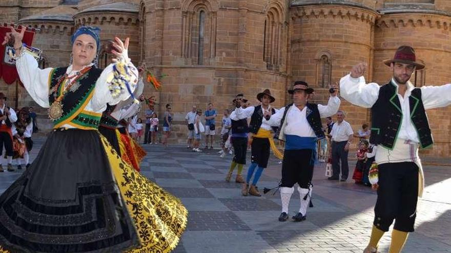 Una actuación durante el festival de folk de ediciones pasadas.