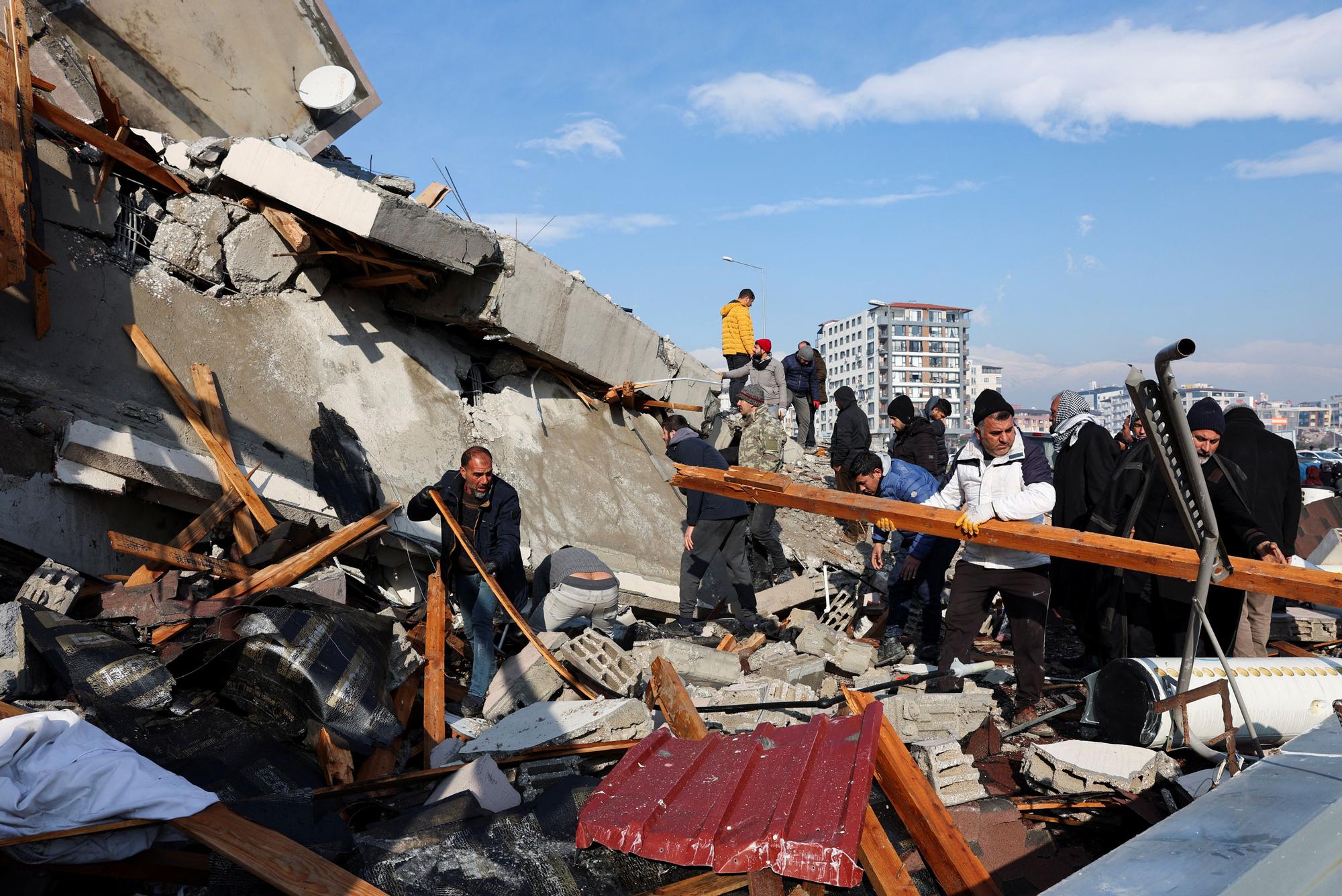 Aftermath of the deadly earthquake in Hatay