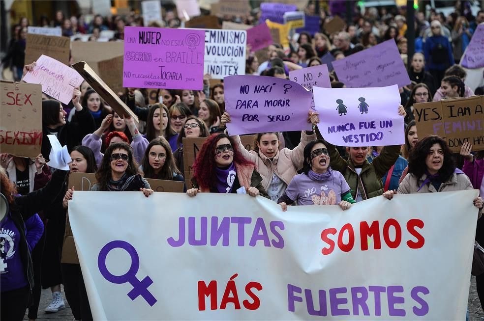 Las imágenes de la marea morada del 8 de marzo