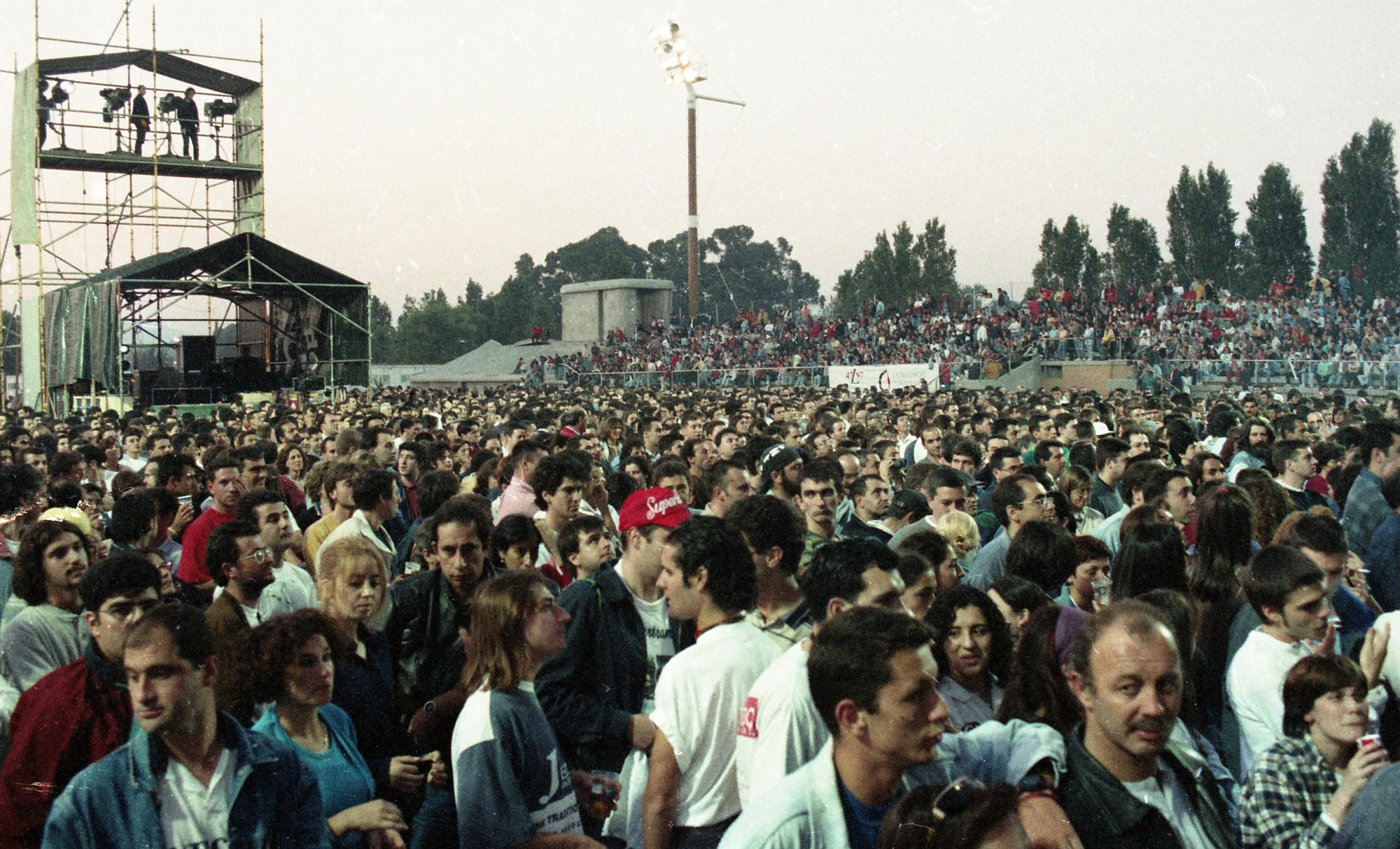 Supertramp inició en Vigo su gira española en junio de 1997 tras diez años de silencio.