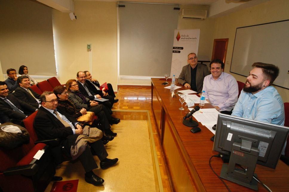 Inauguración del Aula de Emprendimiento de la UMU