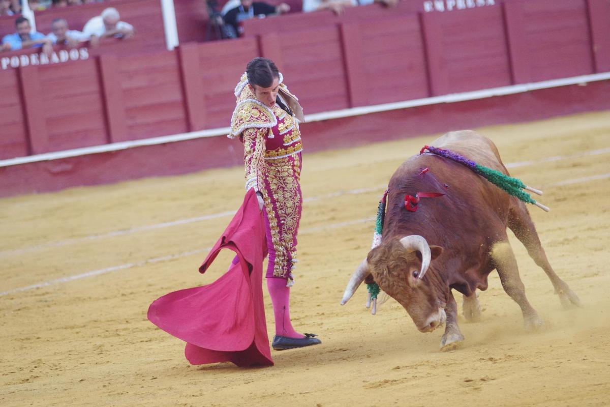 Abel Rodríguez, ayer en La Malagueta
