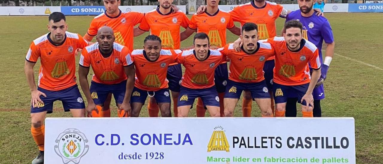 Once inicial del Soneja en su sorprendente goleada a Els Ibarsos