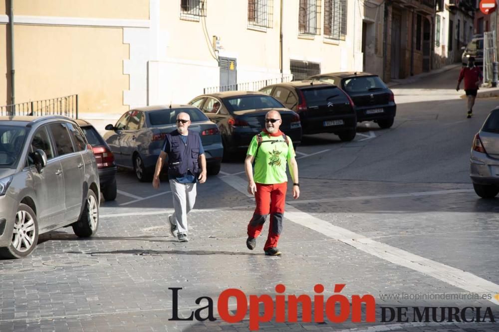 Desescalada en Caravaca: Los 'runners' se ataviaro