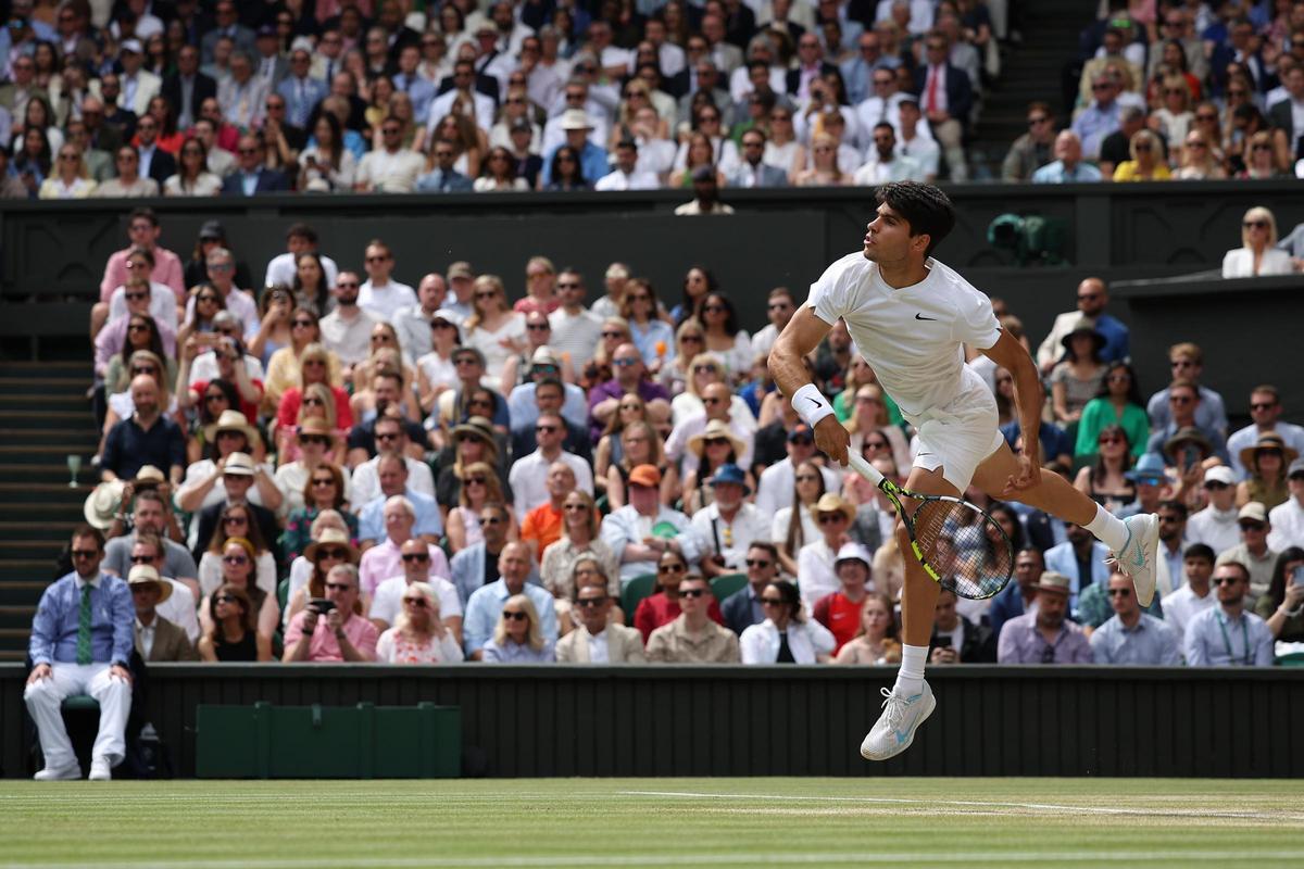 La final de Wimbledon, en imágenes