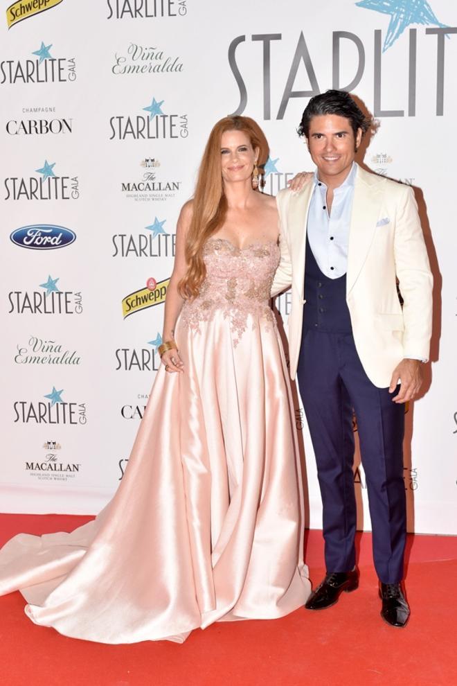 Olivia de Borbón y Julián Porras en la gala Starlite 2017