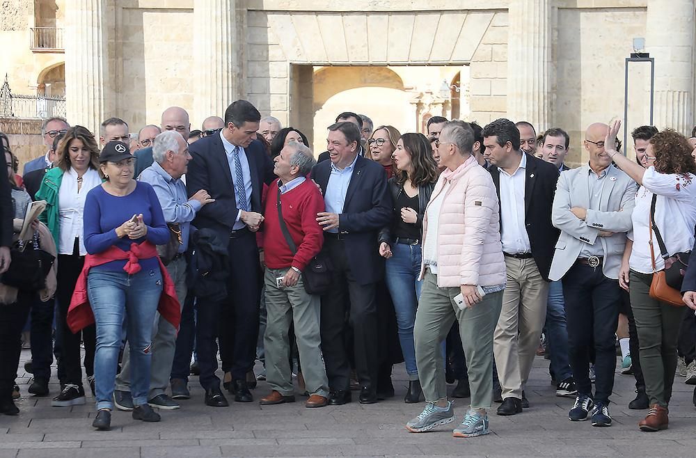 Pedro Sánchez en Córdoba