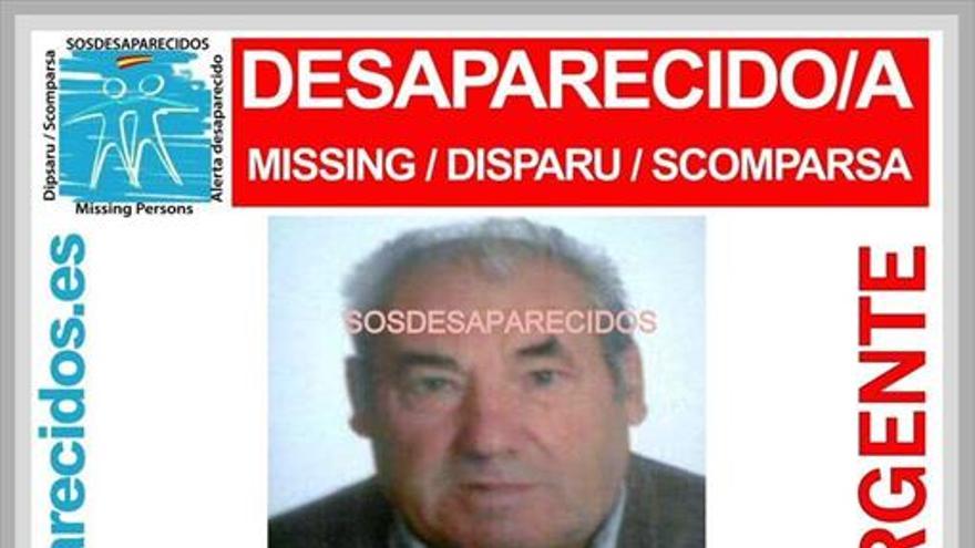 Desaparecido un hombre de 75 años en monreal