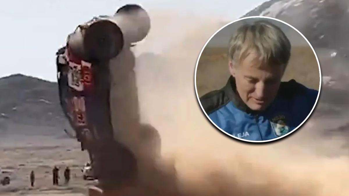 Jesús Calleja sufre un grave accidente en el Dakar 2026