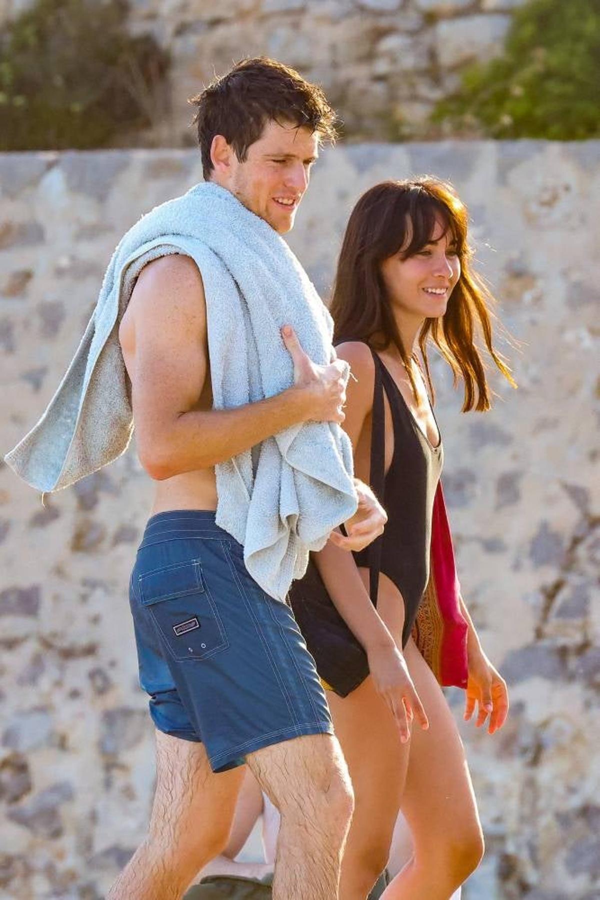 Miguel Bernardeau y Aitana Ocaña de vacaciones en Ibiza