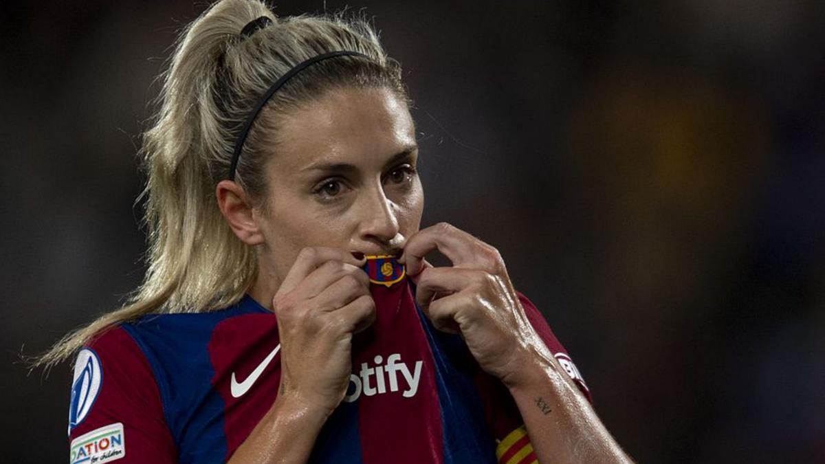 Alexia Putellas, capitana del Barça. | JORDI COTRINA