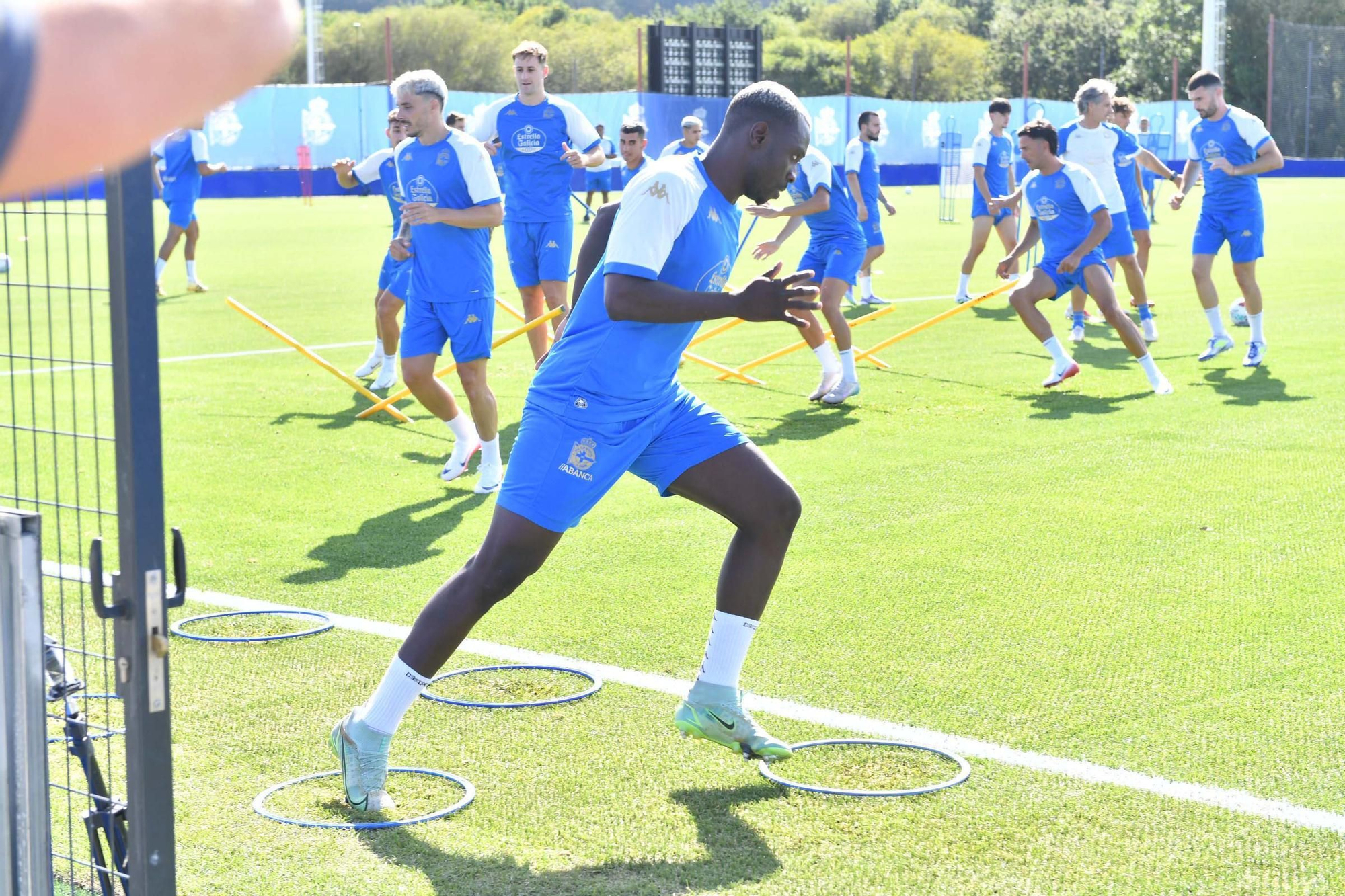 Primer entrenamiento bajo las órdenes de Antonio Hidalgo