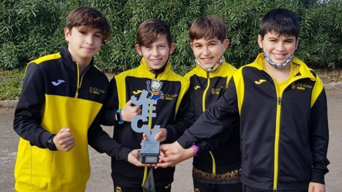 CA Safor Teika Triunfos y podios en las competiciones provinciales del Duatlón de Sagunt y el Cross de Alzira