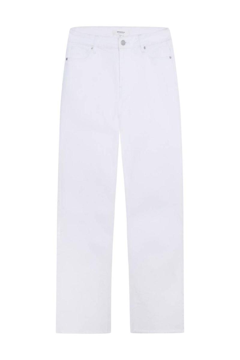 Jeans blancos de Springfield. (Precio: 29,99 euros)