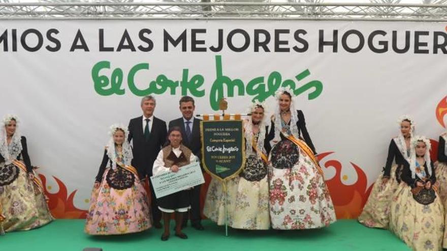 El Corte Inglés entrega sus premios de Hogueras