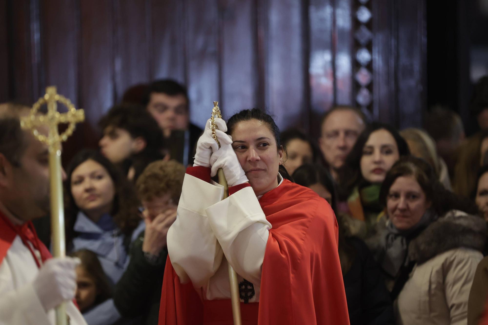 Suspendida la procesión de Jesús Cautivo en Oviedo por el mal tiempo