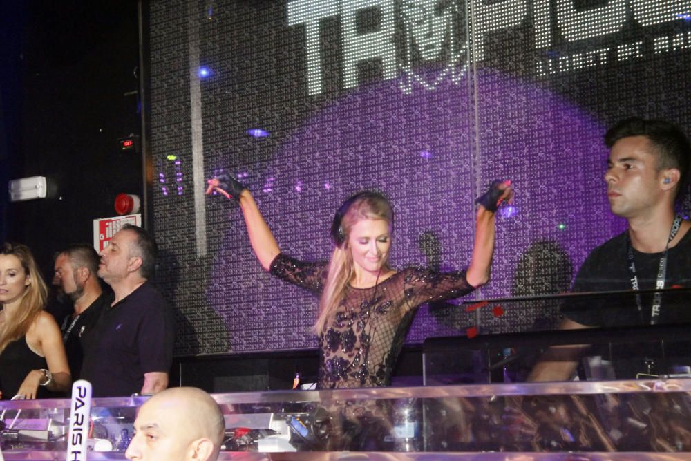 Paris Hilton triomfa a Lloret