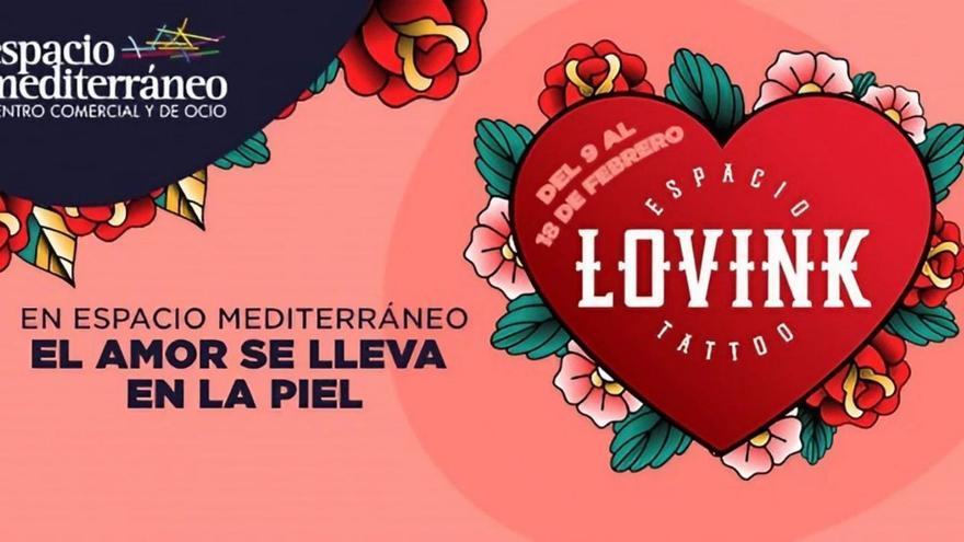 LOVINK Celebra el Amor con Tatuajes Temporales en Espacio Mediterráneo