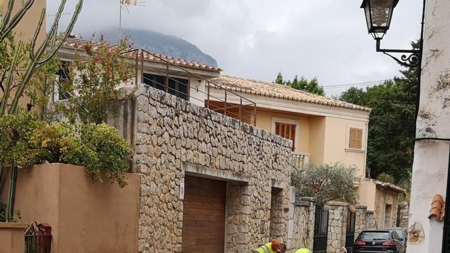 Las obras de la calle Pontarró han generado polémica en Alaró.