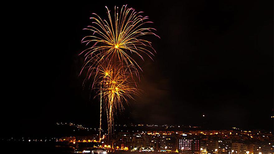 Pirotecnia por San Juan/ en Las Canteras