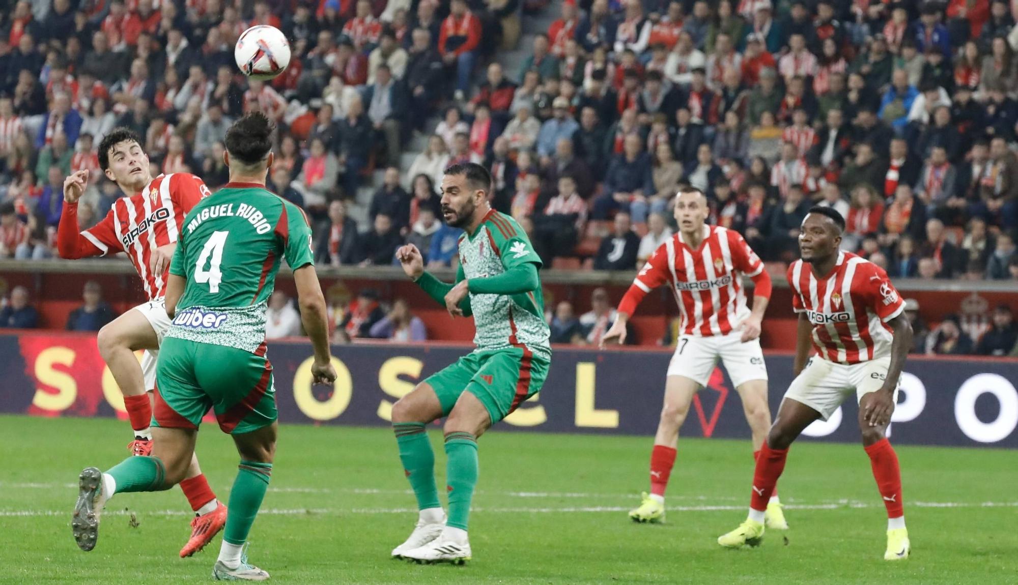 Así fue el partido Sporting-Granada, en imágenes