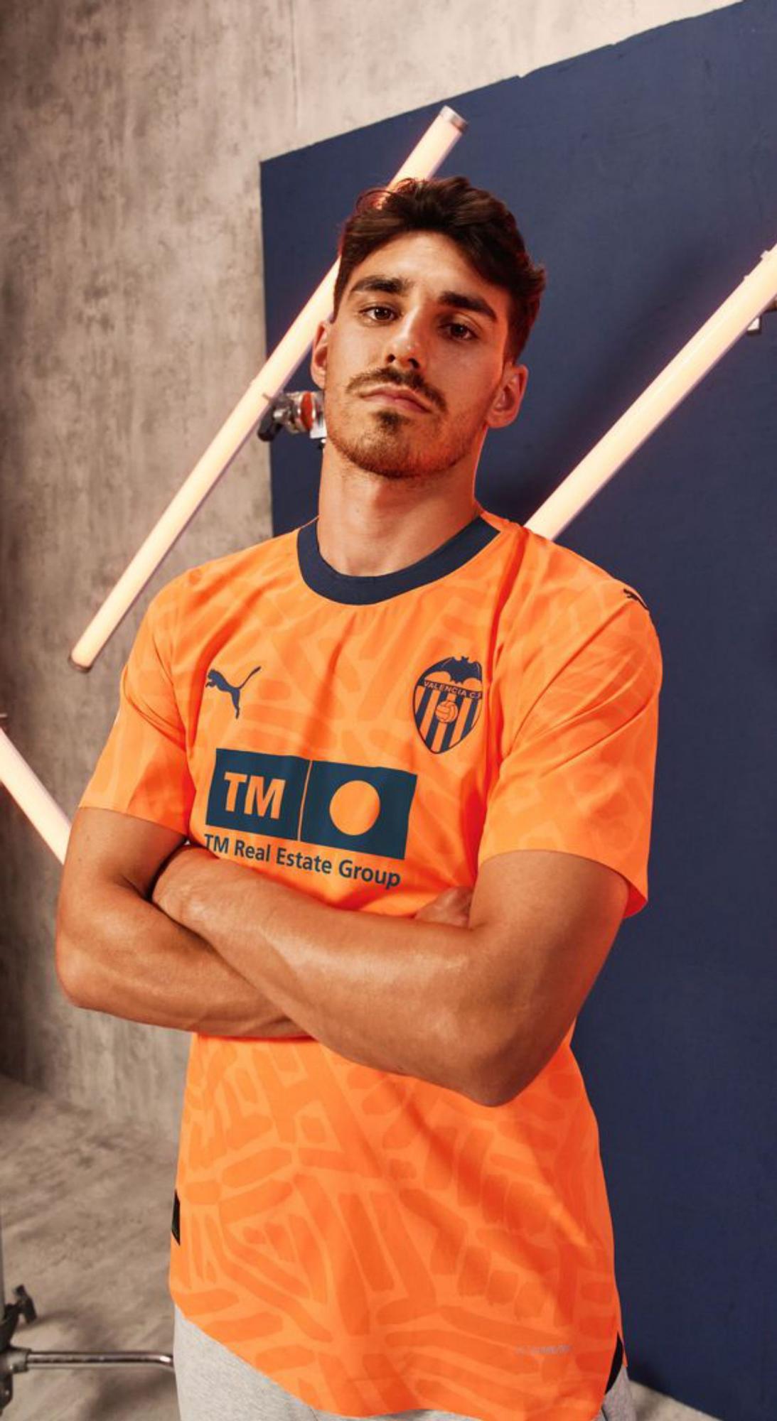 Camiseta Valencia Naranja