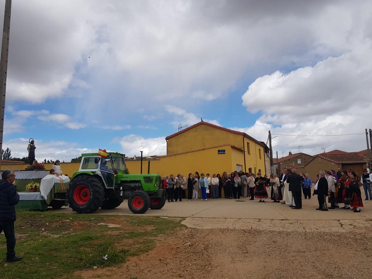 Celebración de San Isidro en Manganeses de la Lampreana
