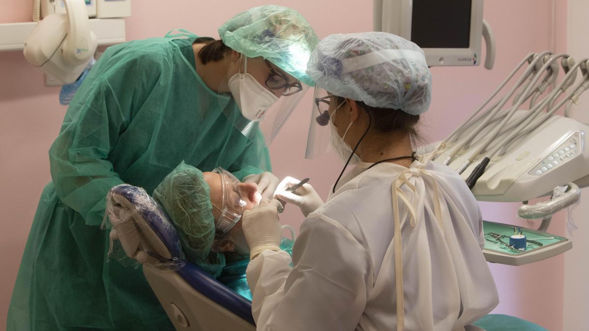 Una clínica dentista.